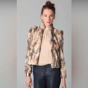 Alice + Olivia Fur Jacket